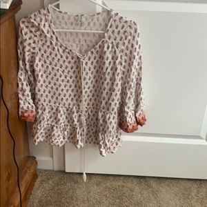 Mudd Peasant Top